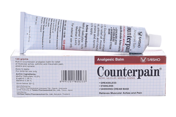 泰国施贵宝Counterpain肌肉酸痛膏 泰国施贵宝Counterpain肌肉酸痛膏